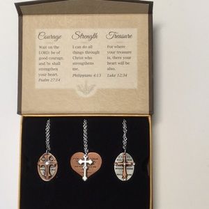 Inspired Moments Cross Necklaces
